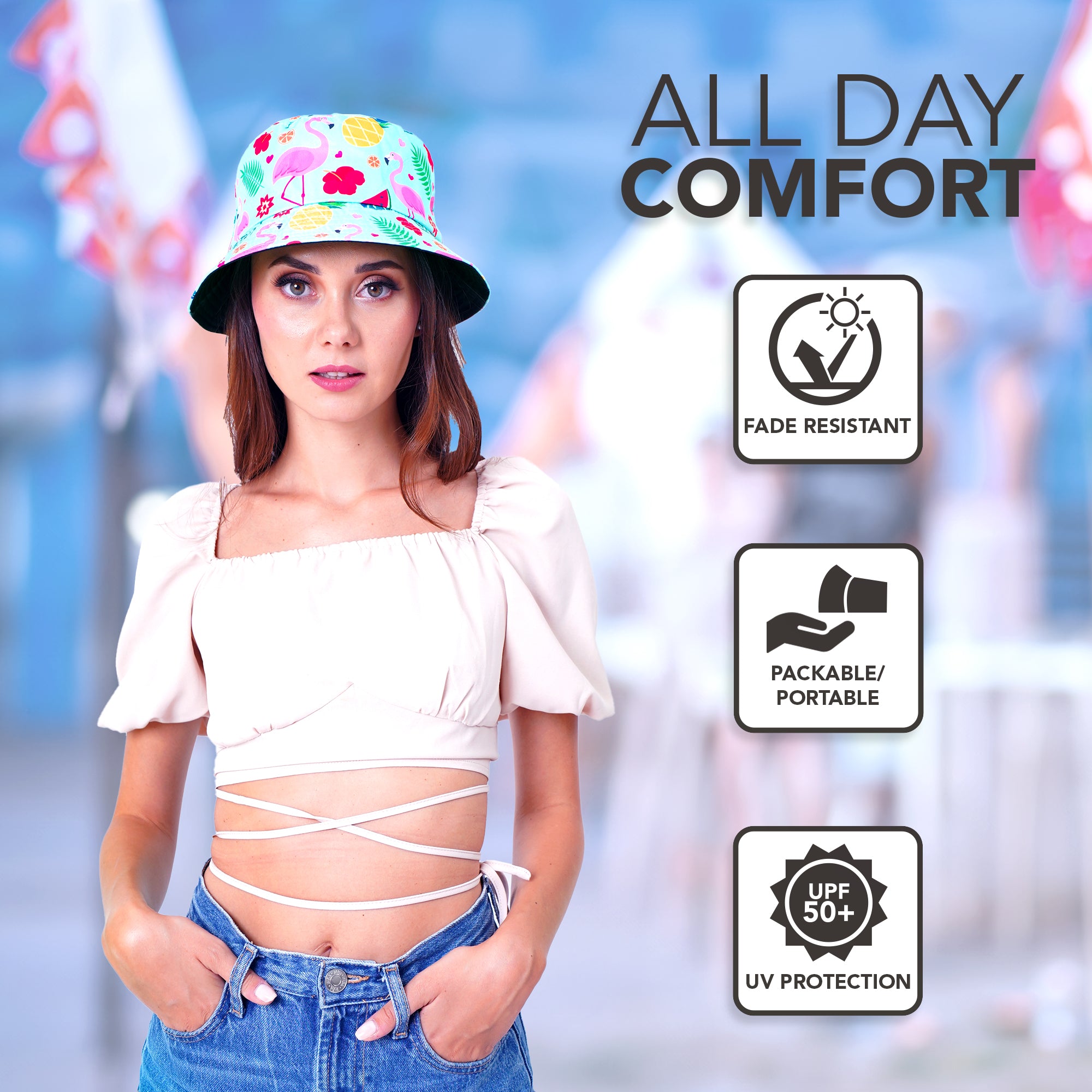 Rave Bucket Hat - SoJourner Bags