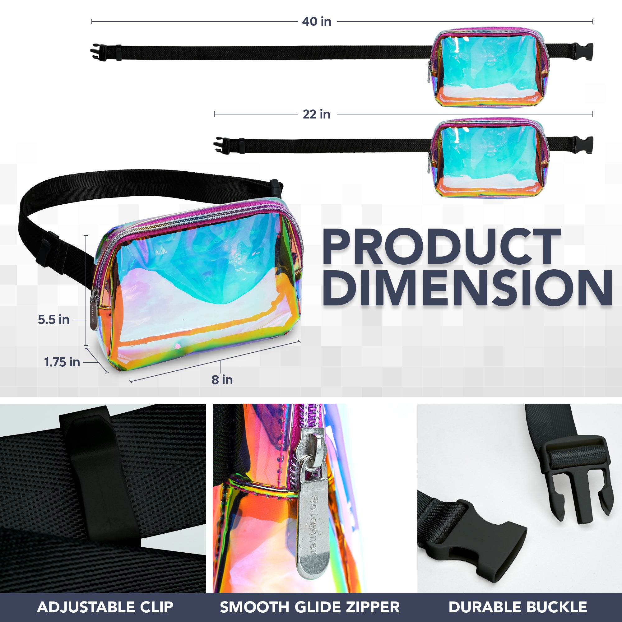 Fanny Pack (1 Pocket) - SoJourner Bags