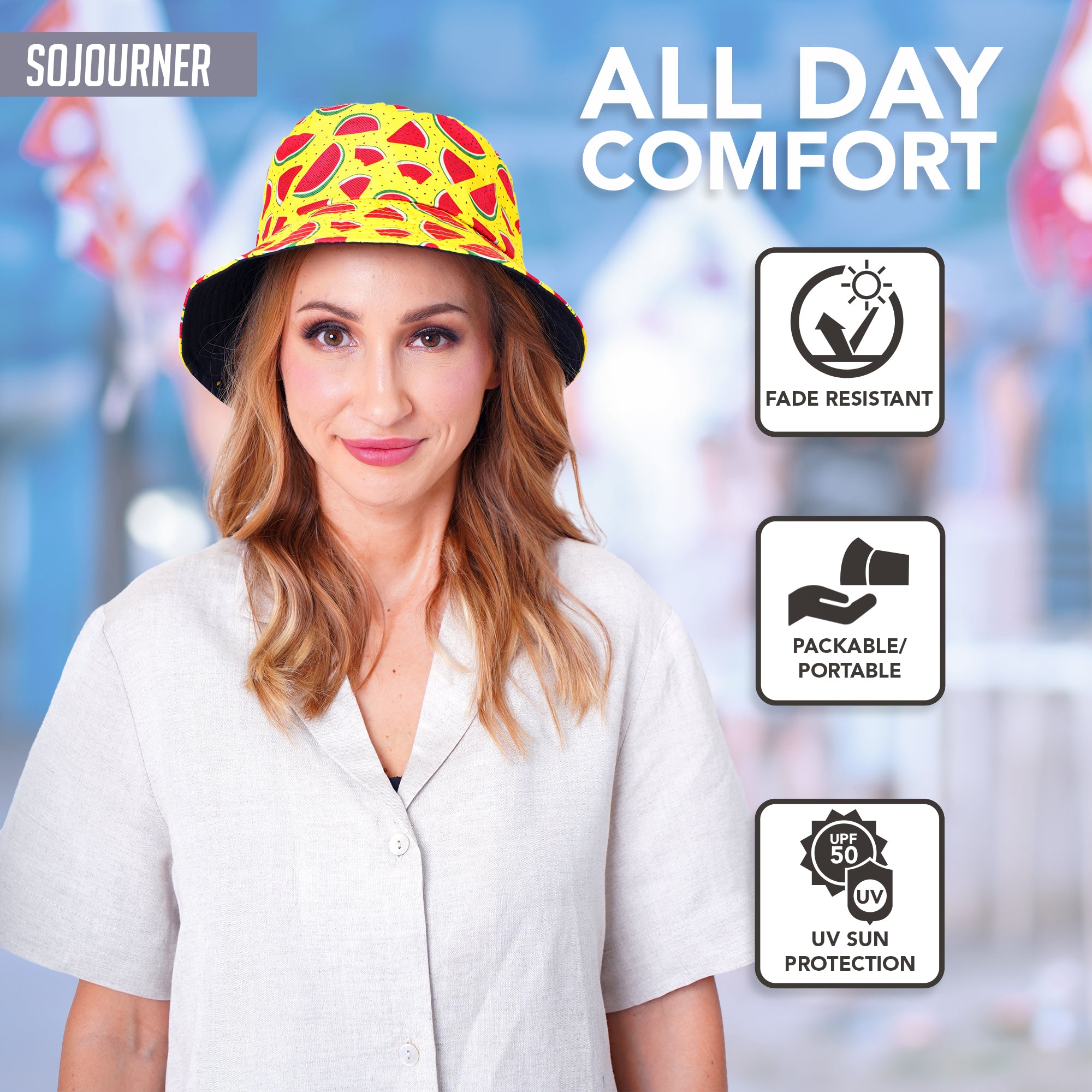 Rave Bucket Hat - SoJourner Bags