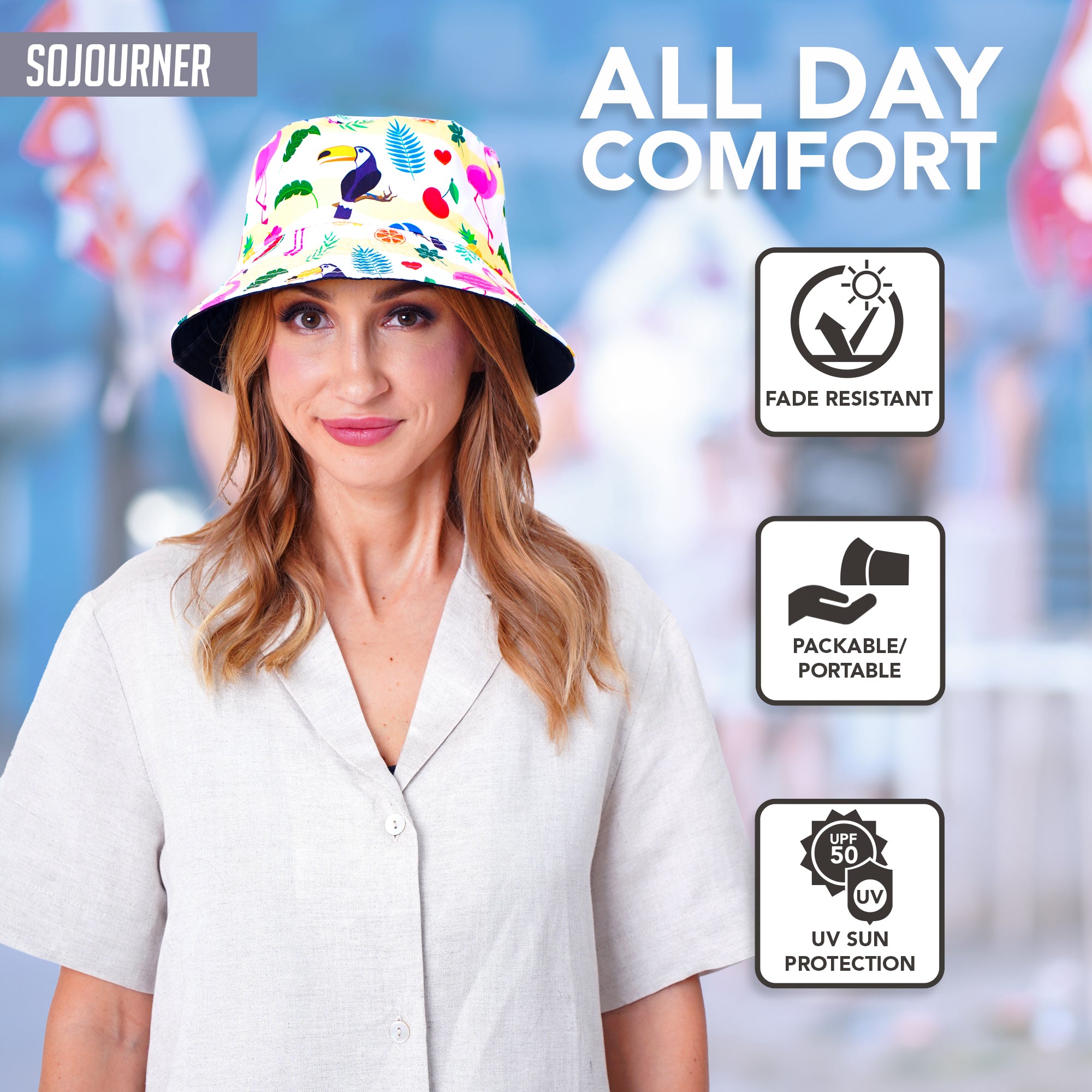 Rave Bucket Hat - SoJourner Bags