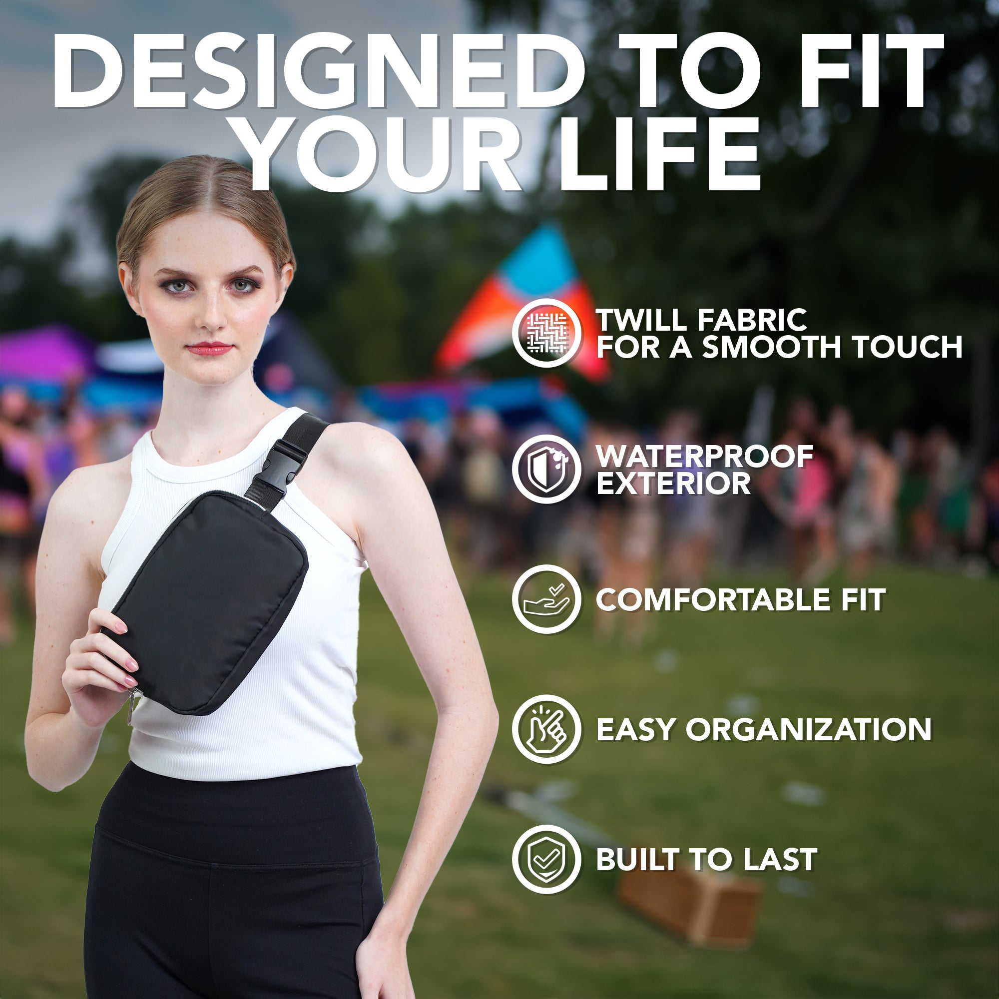 Fanny Pack (1 Pocket) - SoJourner Bags