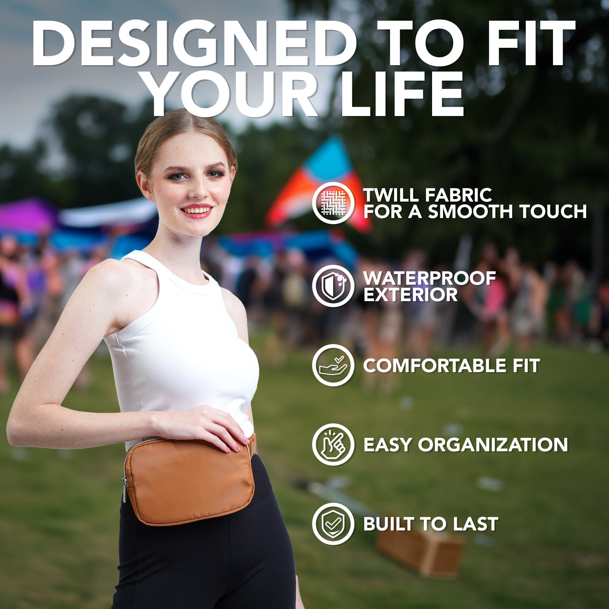 Fanny Pack (1 Pocket) - SoJourner Bags