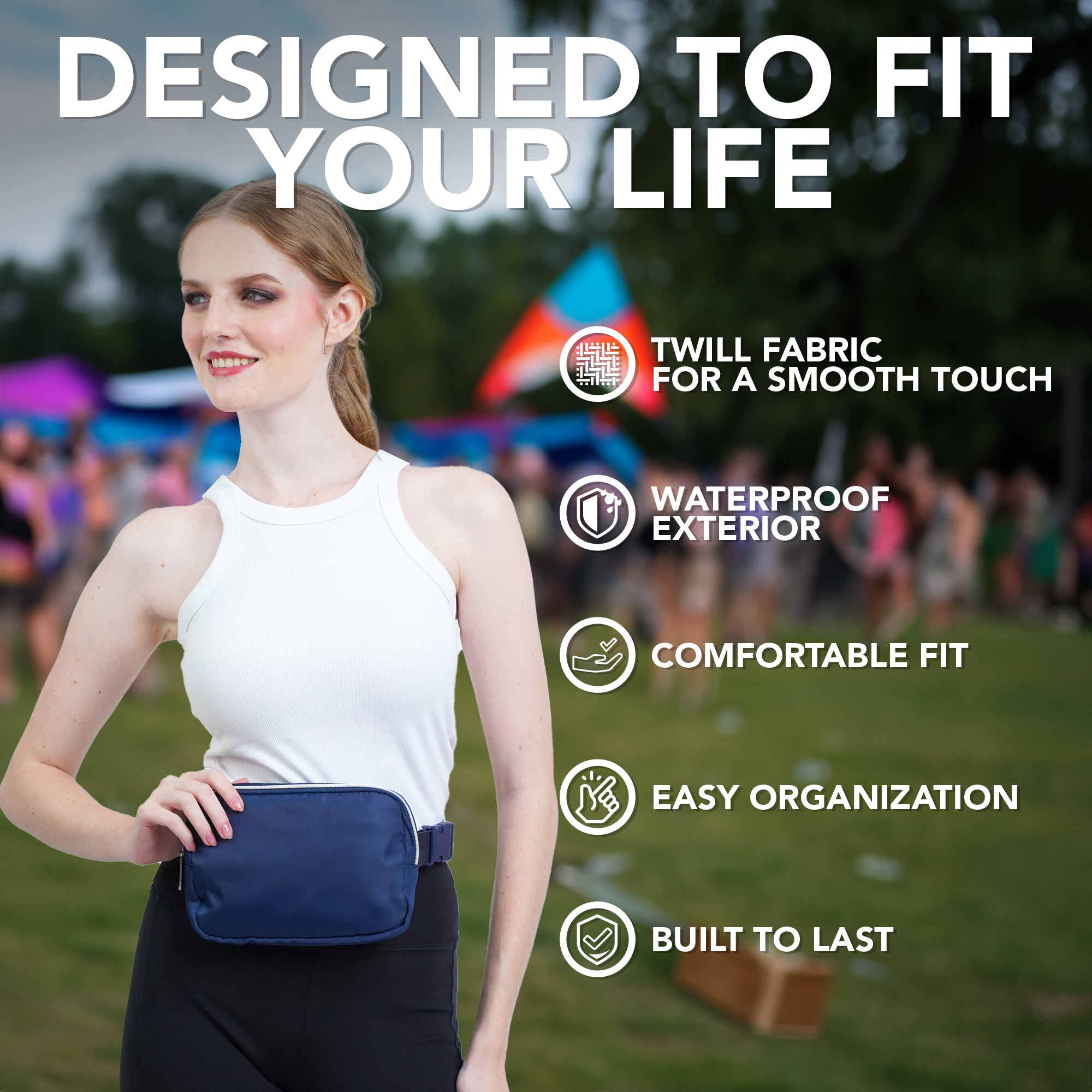 Fanny Pack (1 Pocket) - SoJourner Bags