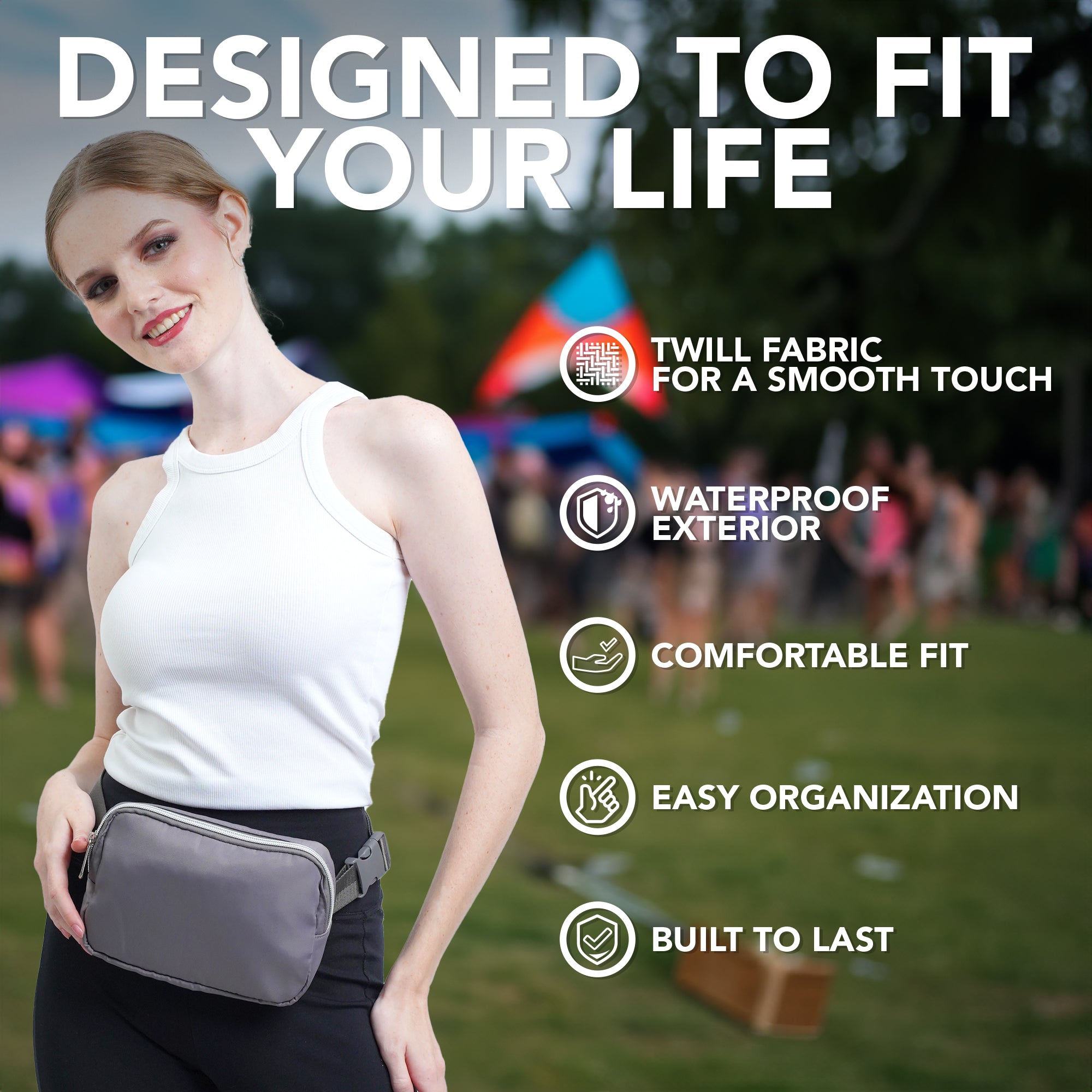 Fanny Pack (1 Pocket) - SoJourner Bags