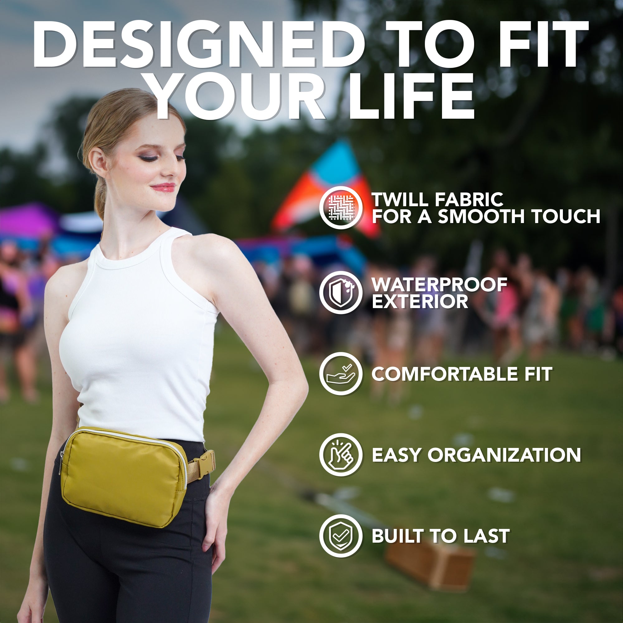 Fanny Pack (1 Pocket) - SoJourner Bags