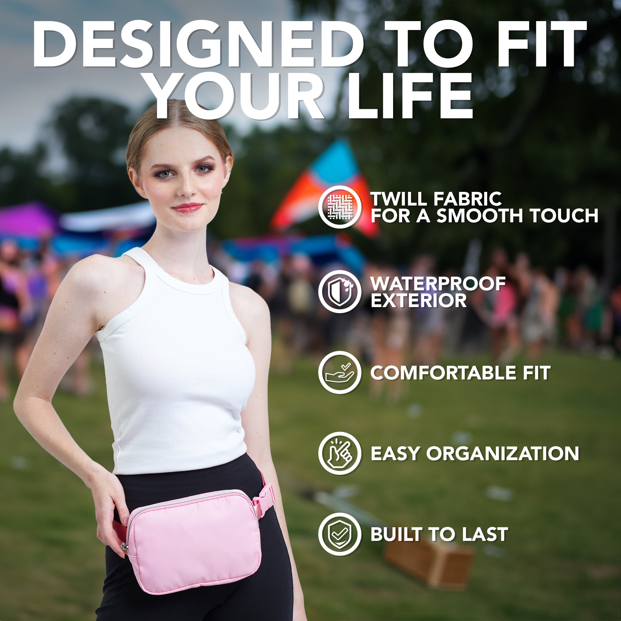 Fanny Pack (1 Pocket) - SoJourner Bags