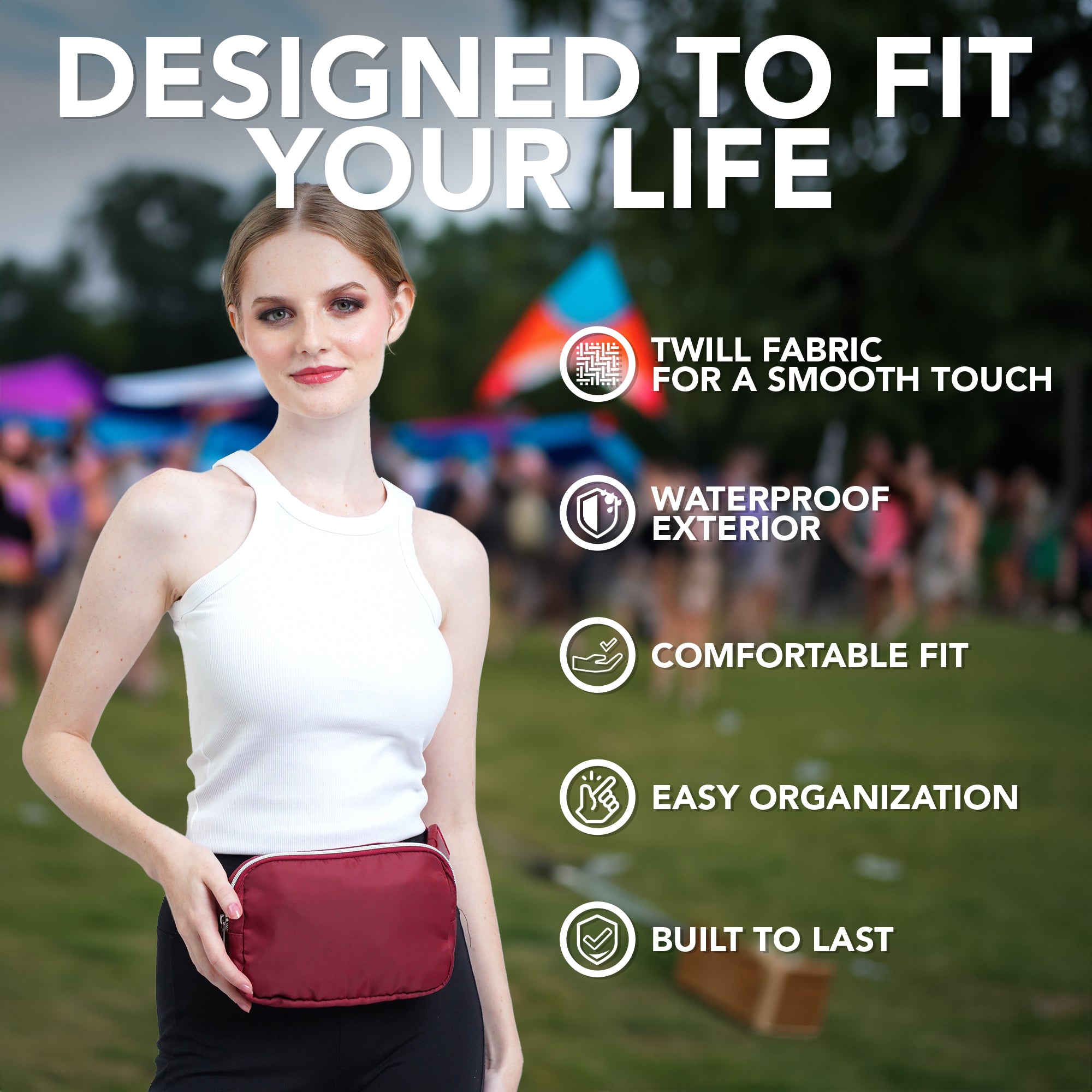 Fanny Pack (1 Pocket) - SoJourner Bags