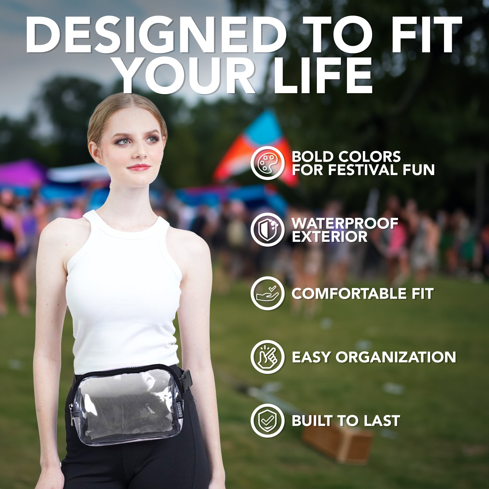 Fanny Pack (1 Pocket) - SoJourner Bags