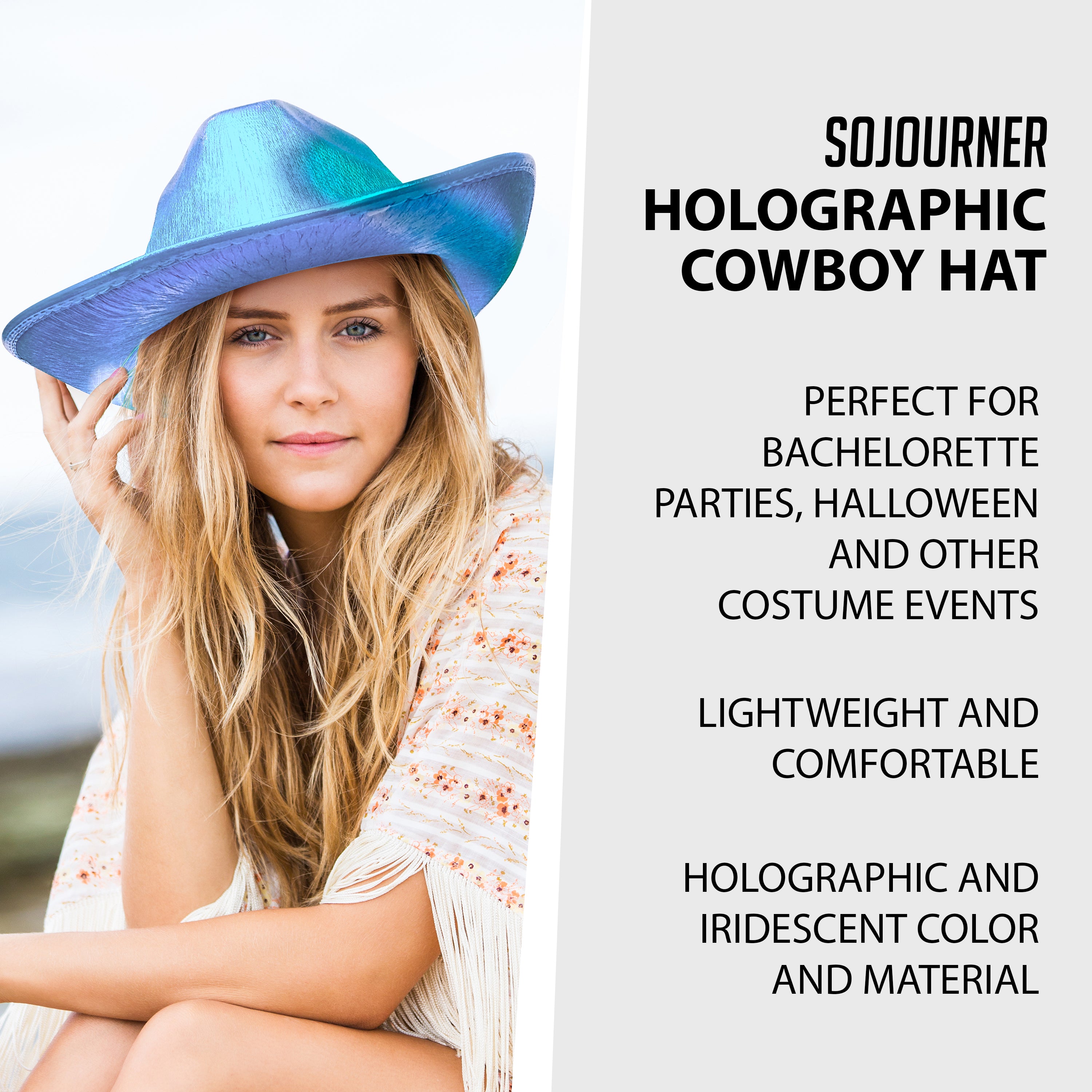 Rave Space Cowboy Hat - SoJourner Bags