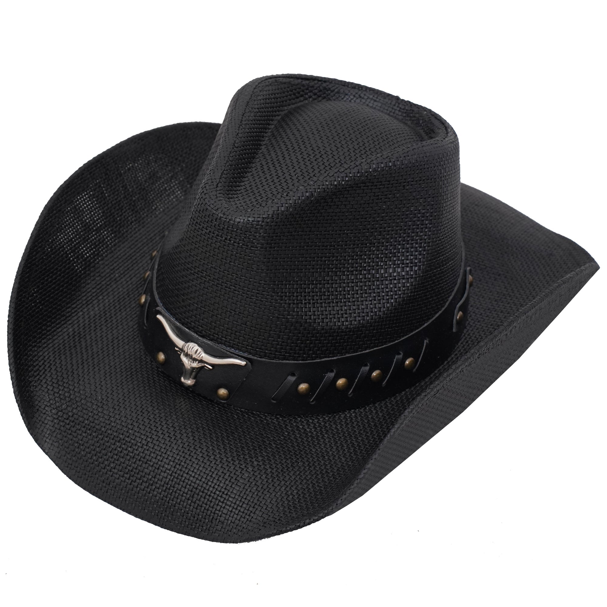 Men & Women's Cowboy Cowgirl Hat - Western Hats for Women, Adjustable Cowboy Hat Men with Wide Brim - SoJourner Bags