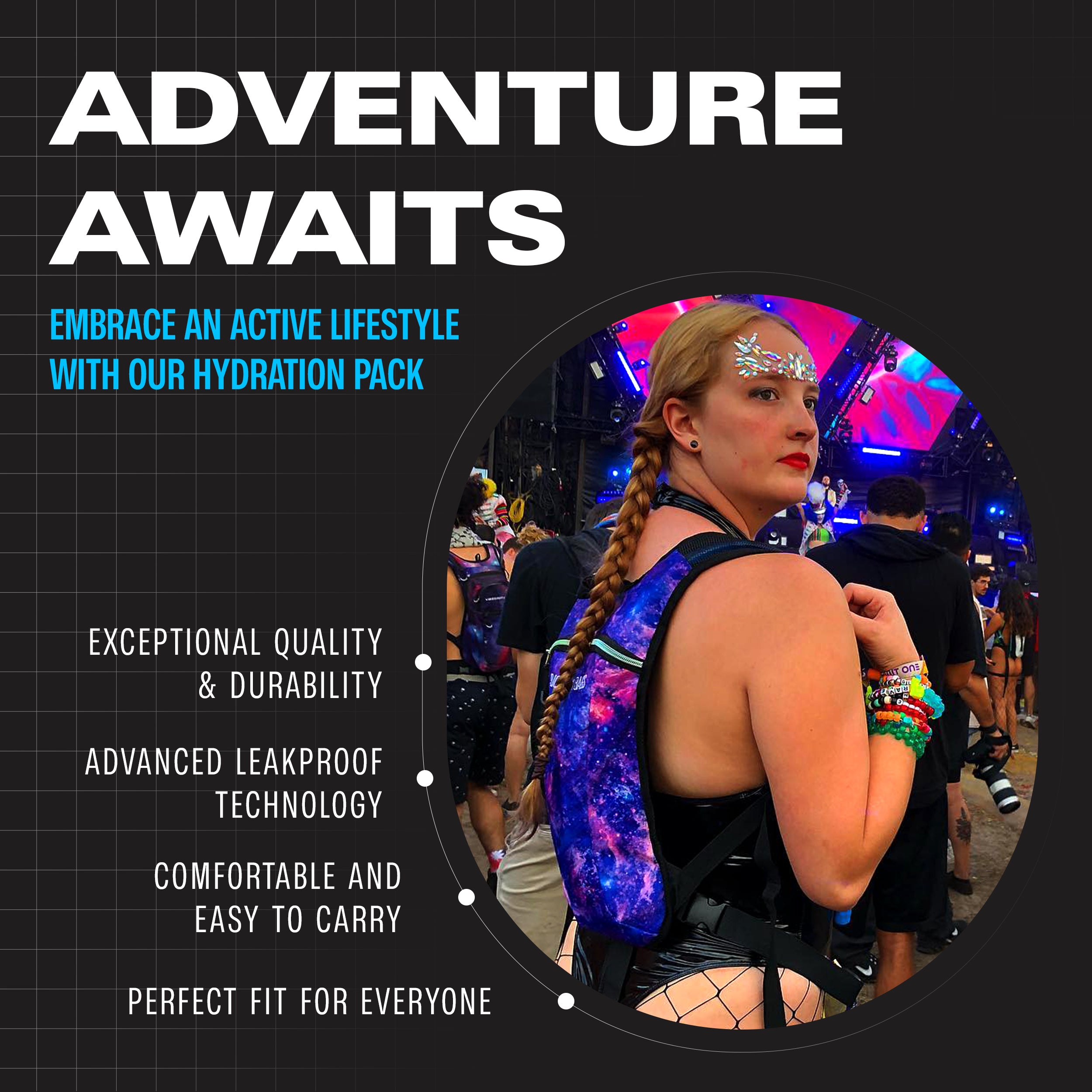 Hydration Pack Backpack (Small) - SoJourner Bags