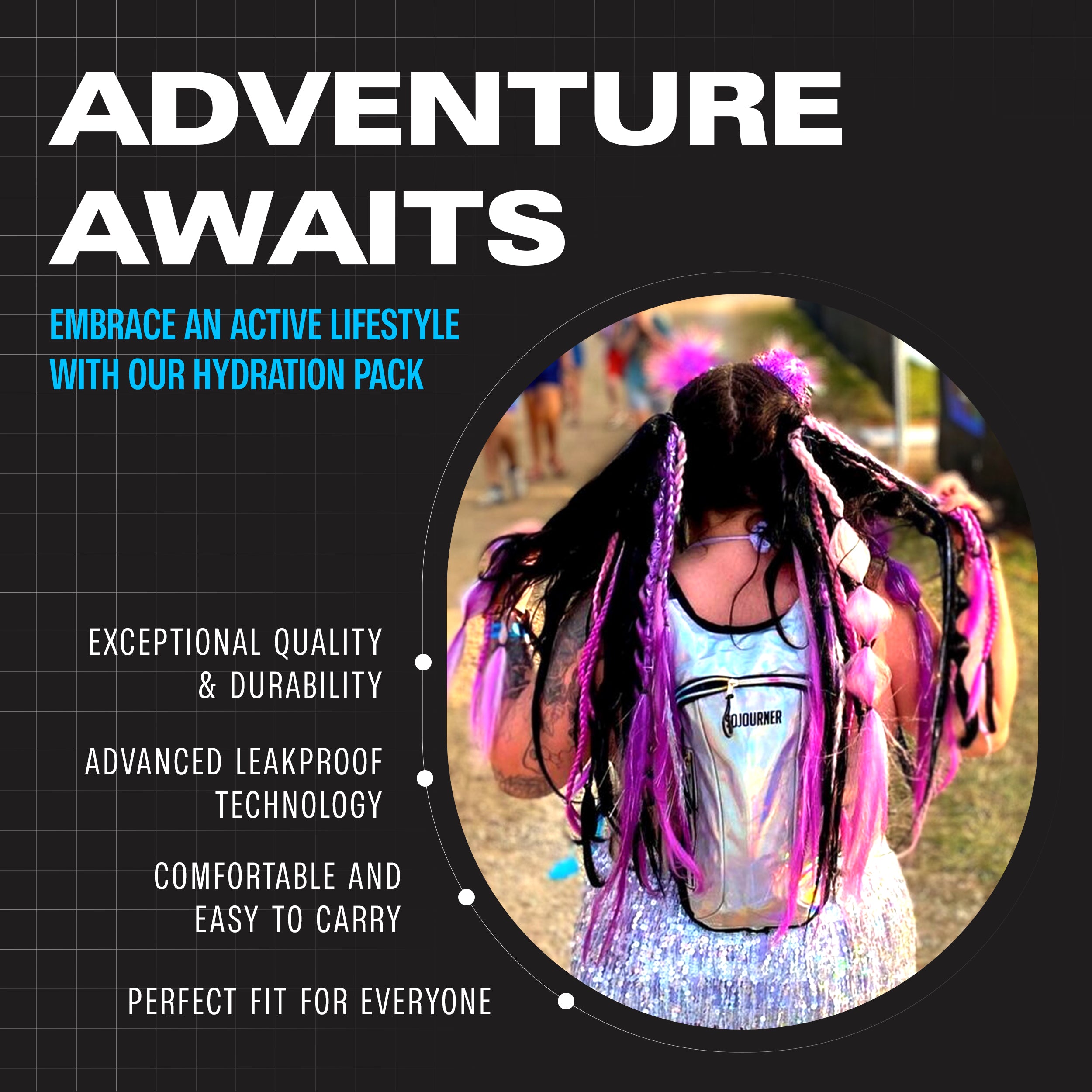 Hydration Pack Backpack (Small) - SoJourner Bags