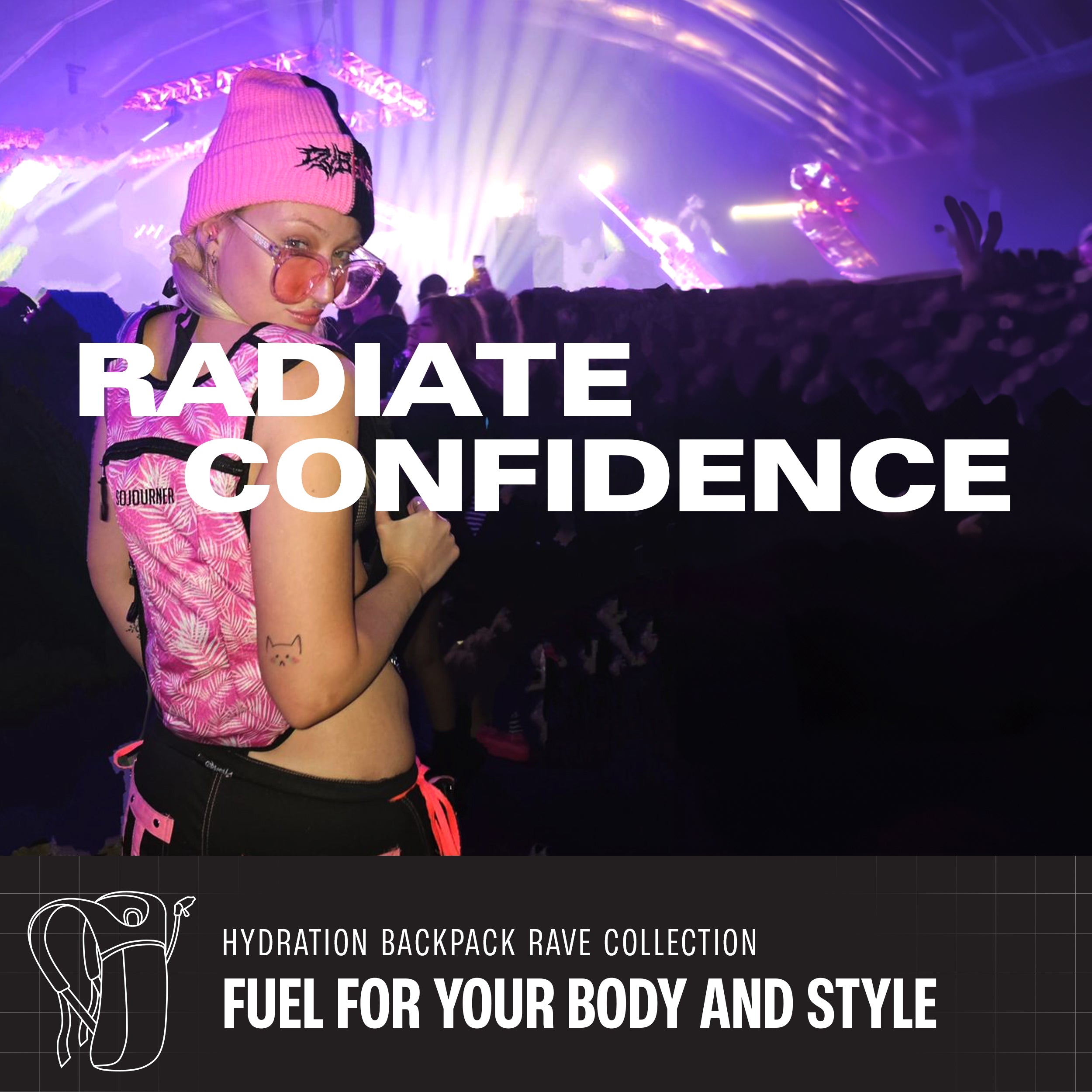 Hydration Pack Backpack (Small) - SoJourner Bags