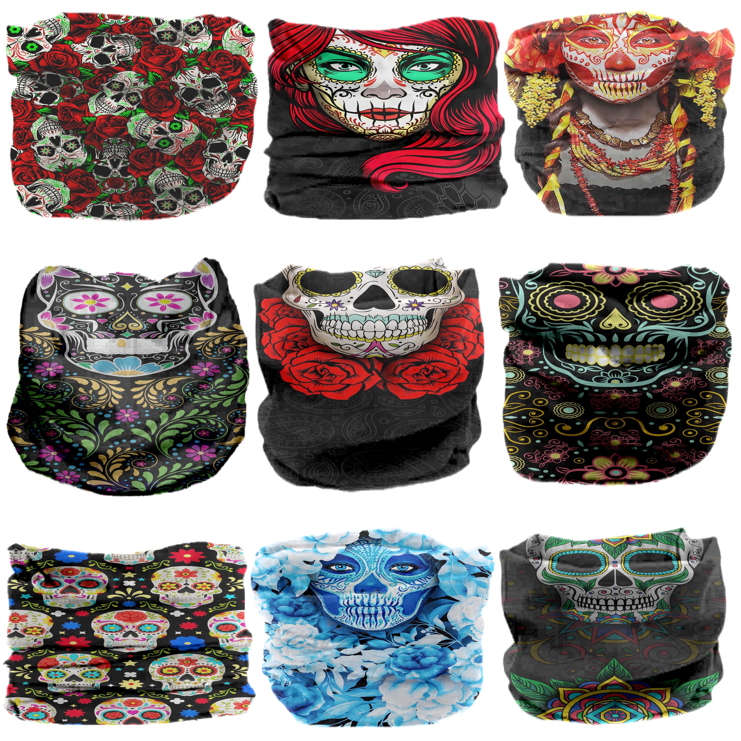Festival Neck Gaiter (9 Pack) - SoJourner Bags