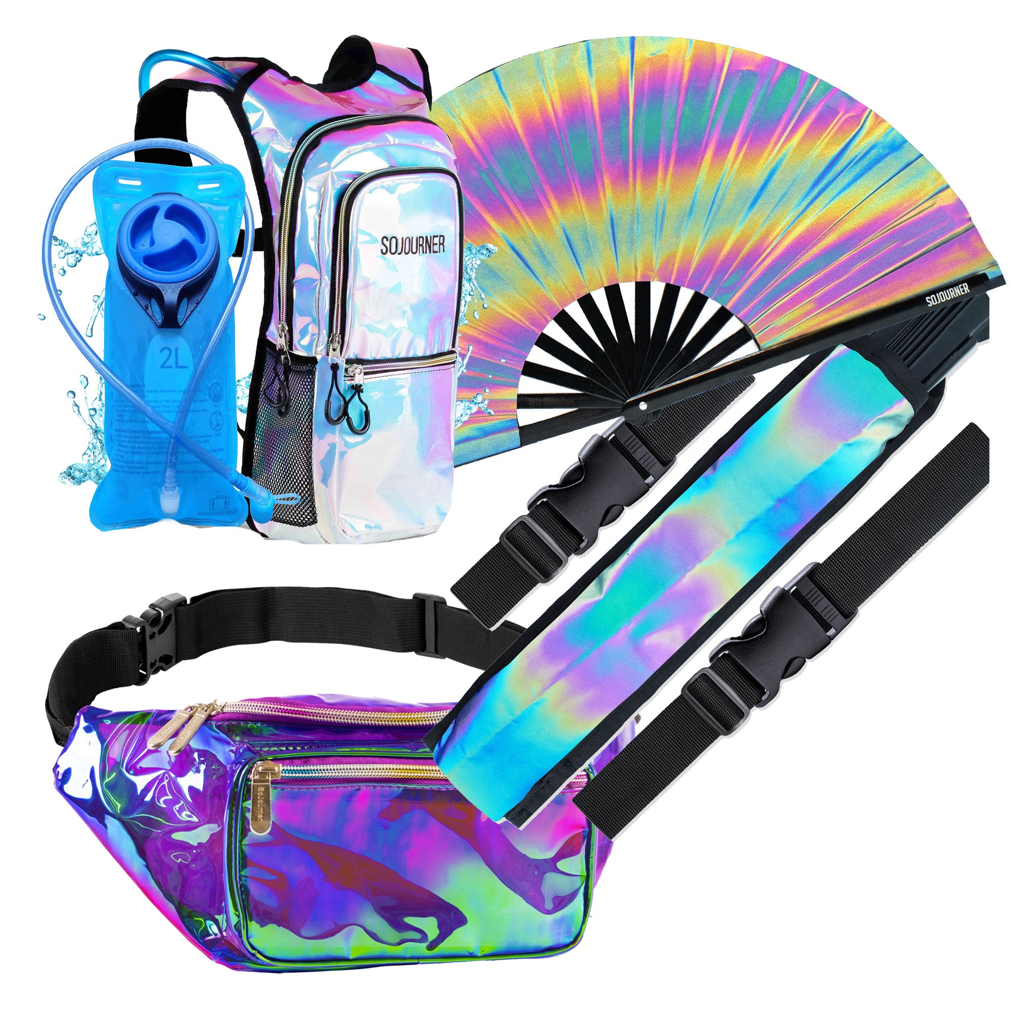 Fanny pack/Hydro Pack/Fan/Holster pack - SoJourner Bags