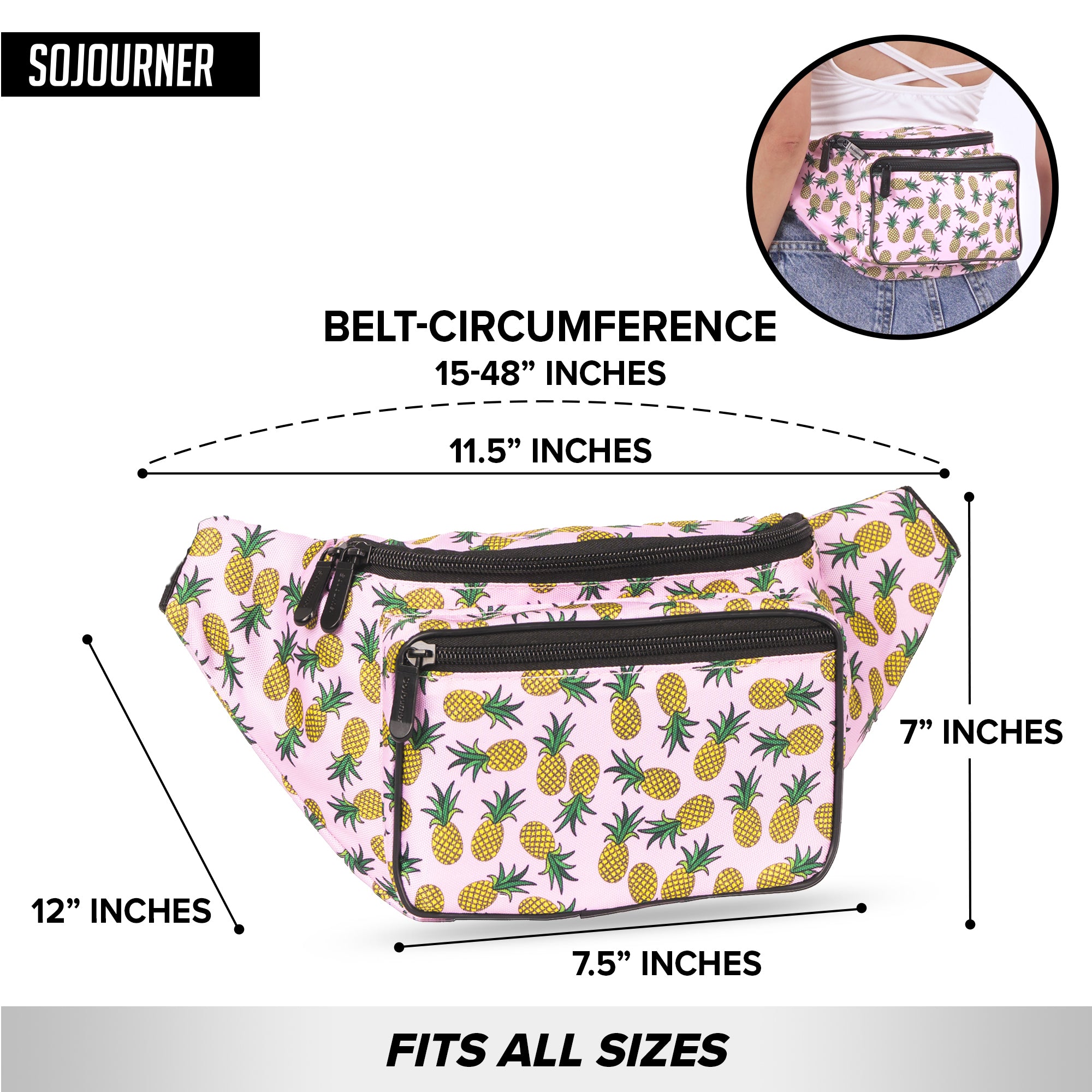 Fanny Pack (Solids) - SoJourner Bags
