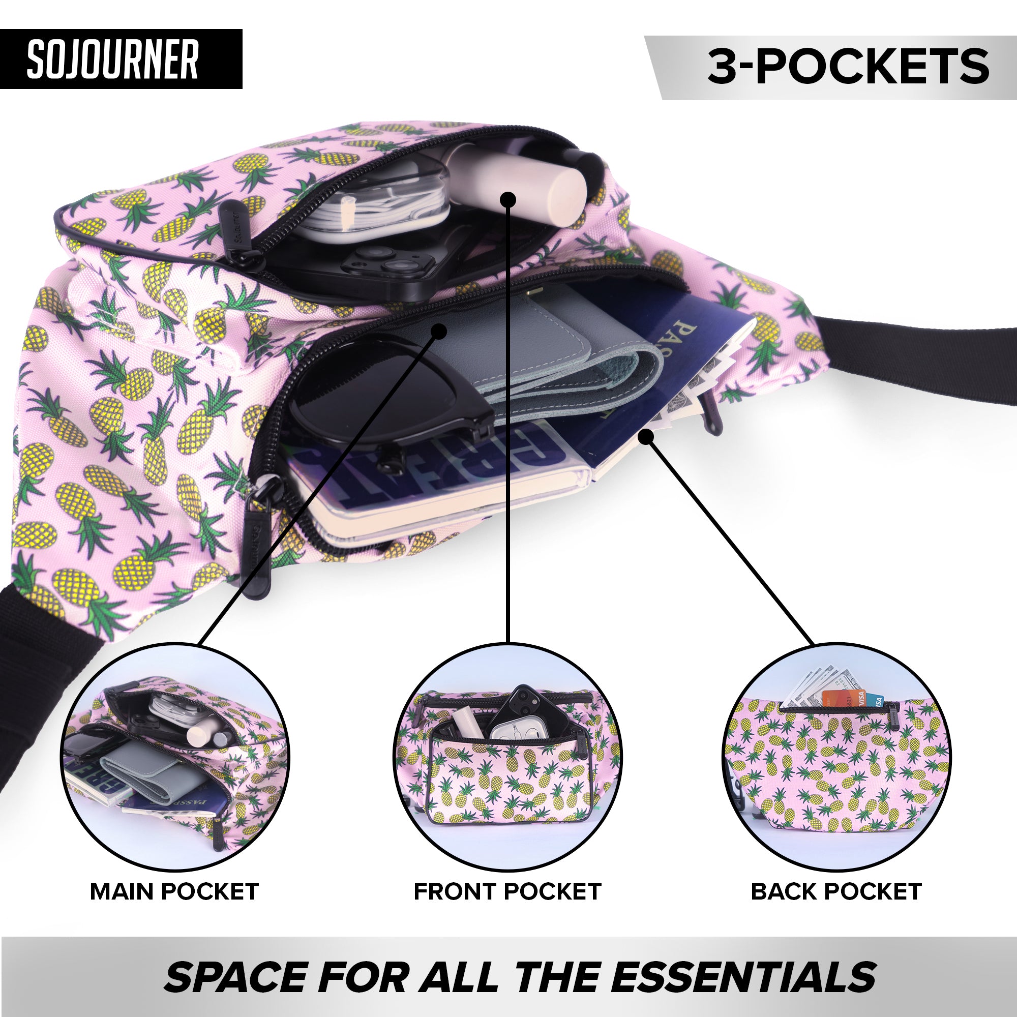 Fanny Pack (Solids) - SoJourner Bags