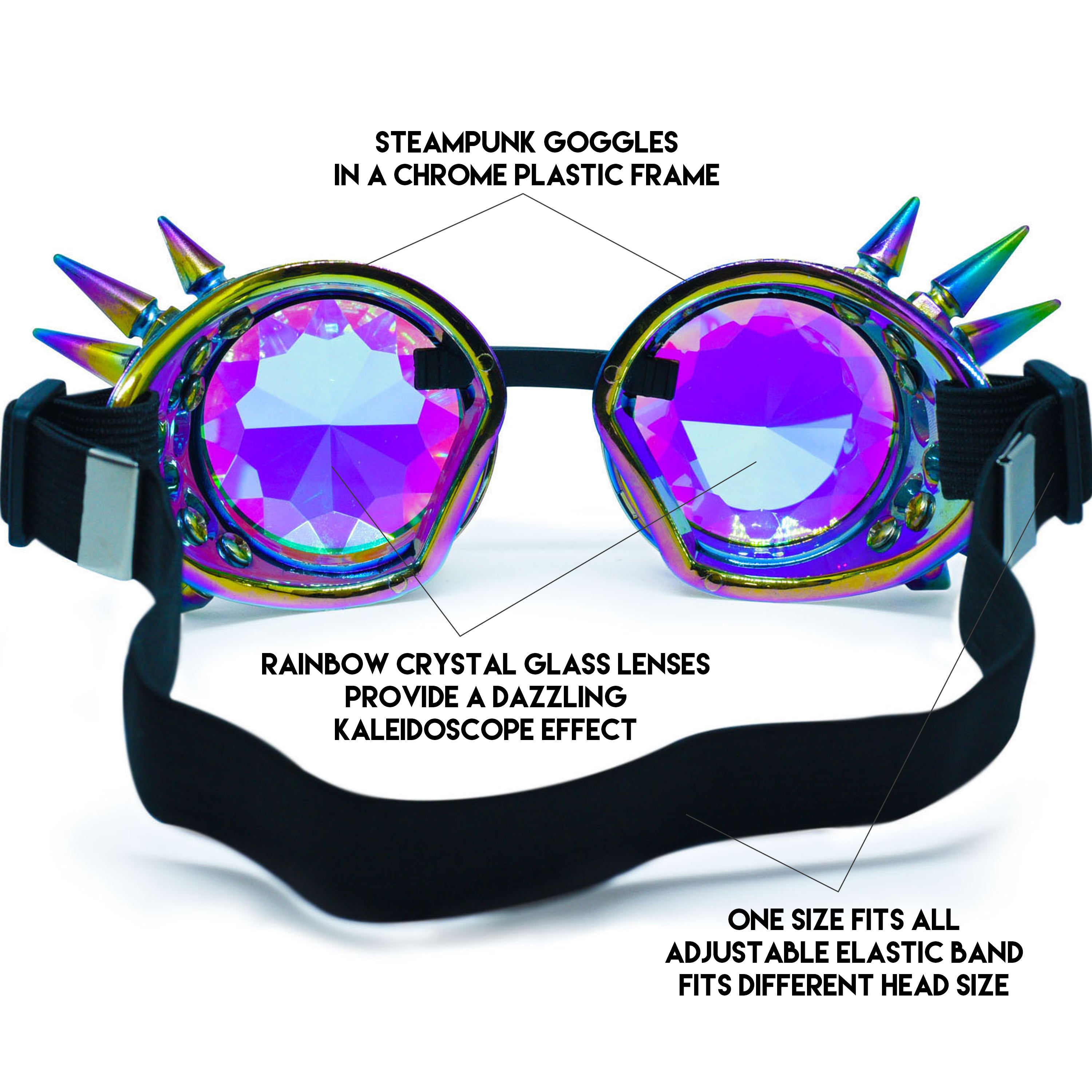 Steampunk Goggles and Kaleidoscope Glasses - SoJourner Bags