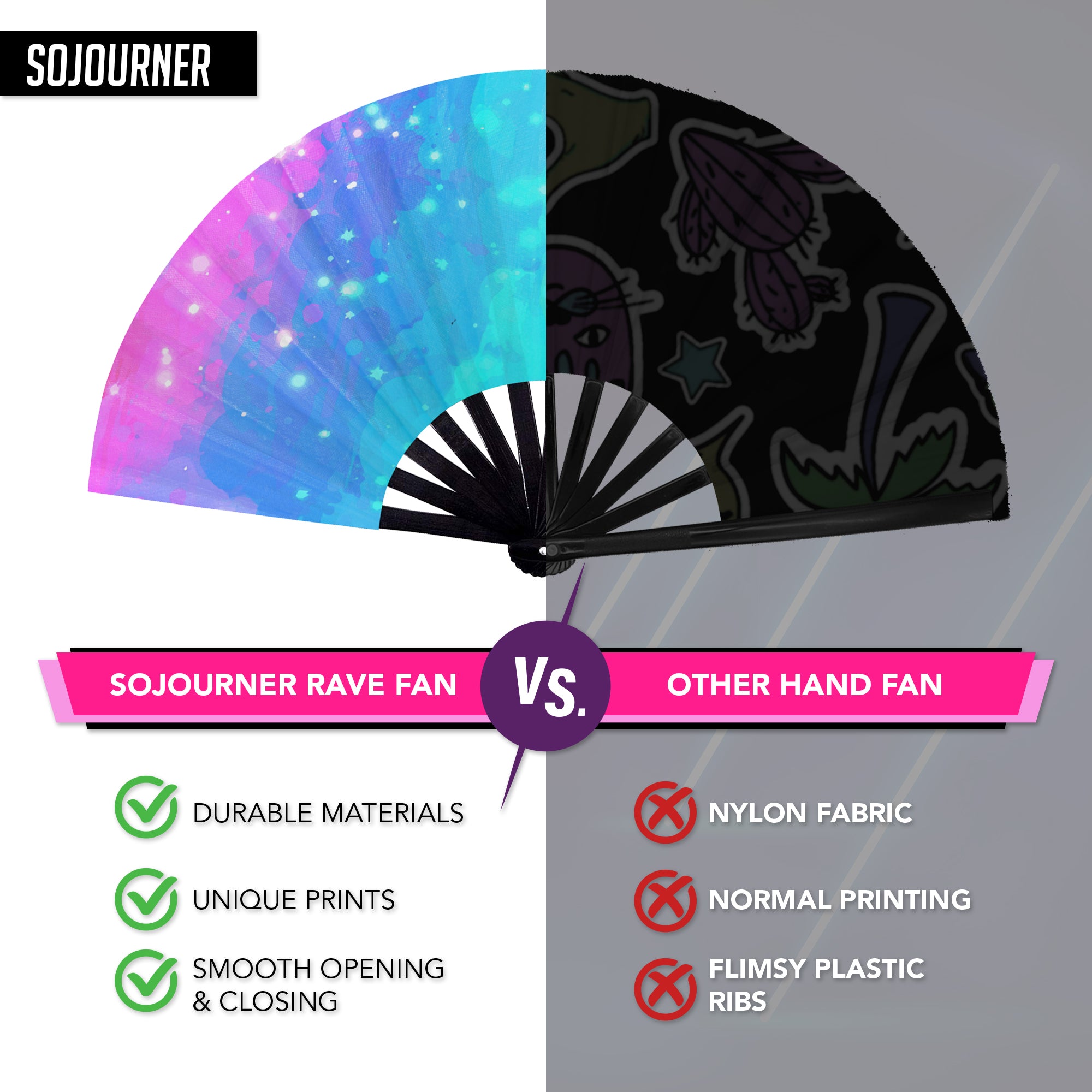 Festival Fans - SoJourner Bags