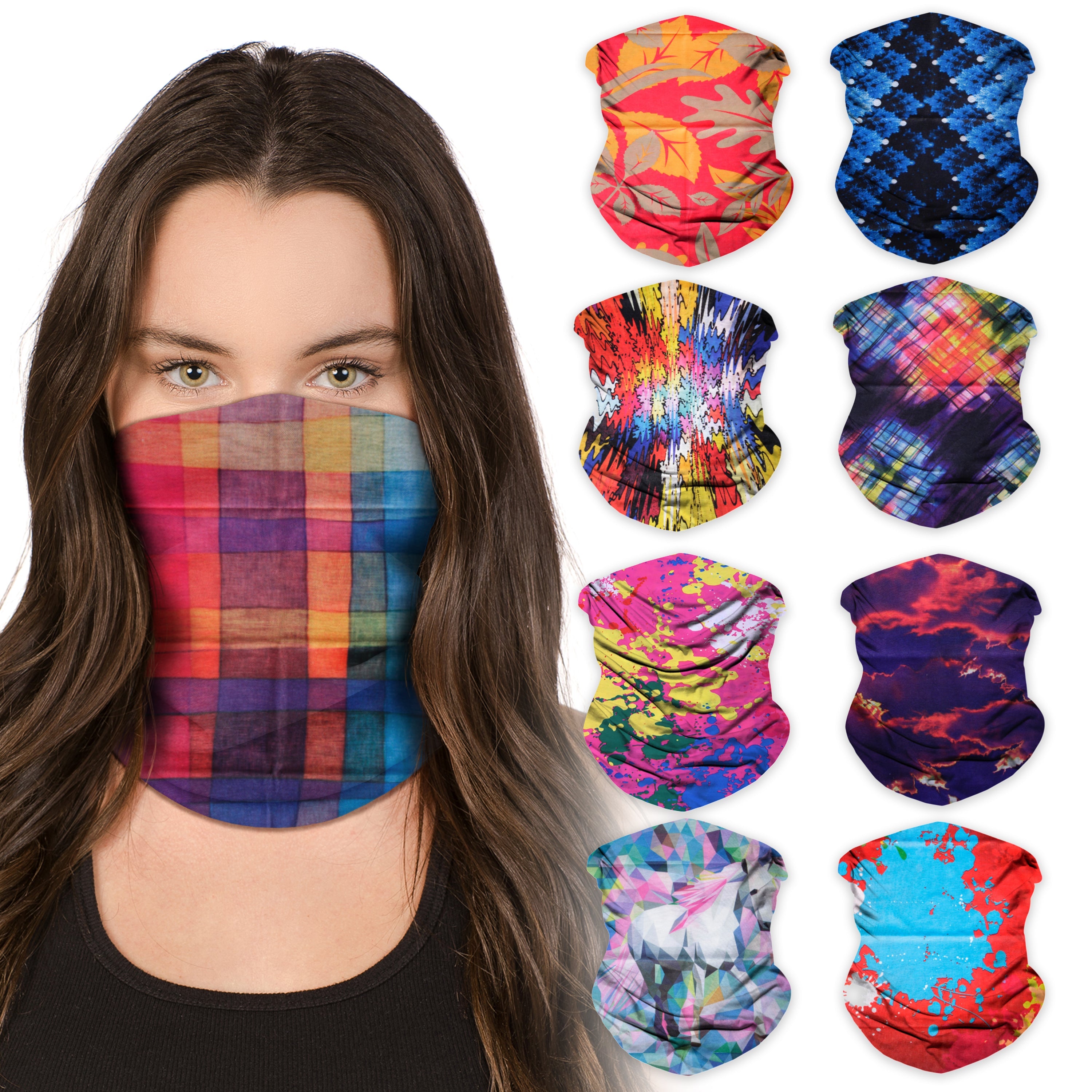 Festival Neck Gaiter (9 Pack) - SoJourner Bags