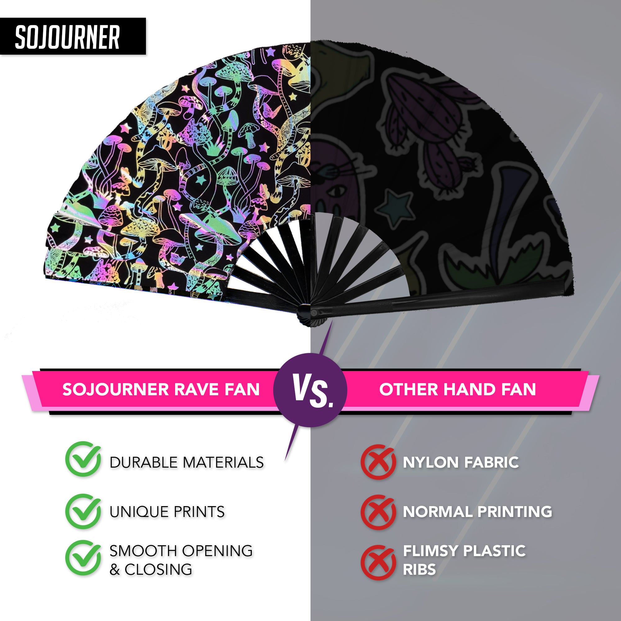 Festival Fans - SoJourner Bags