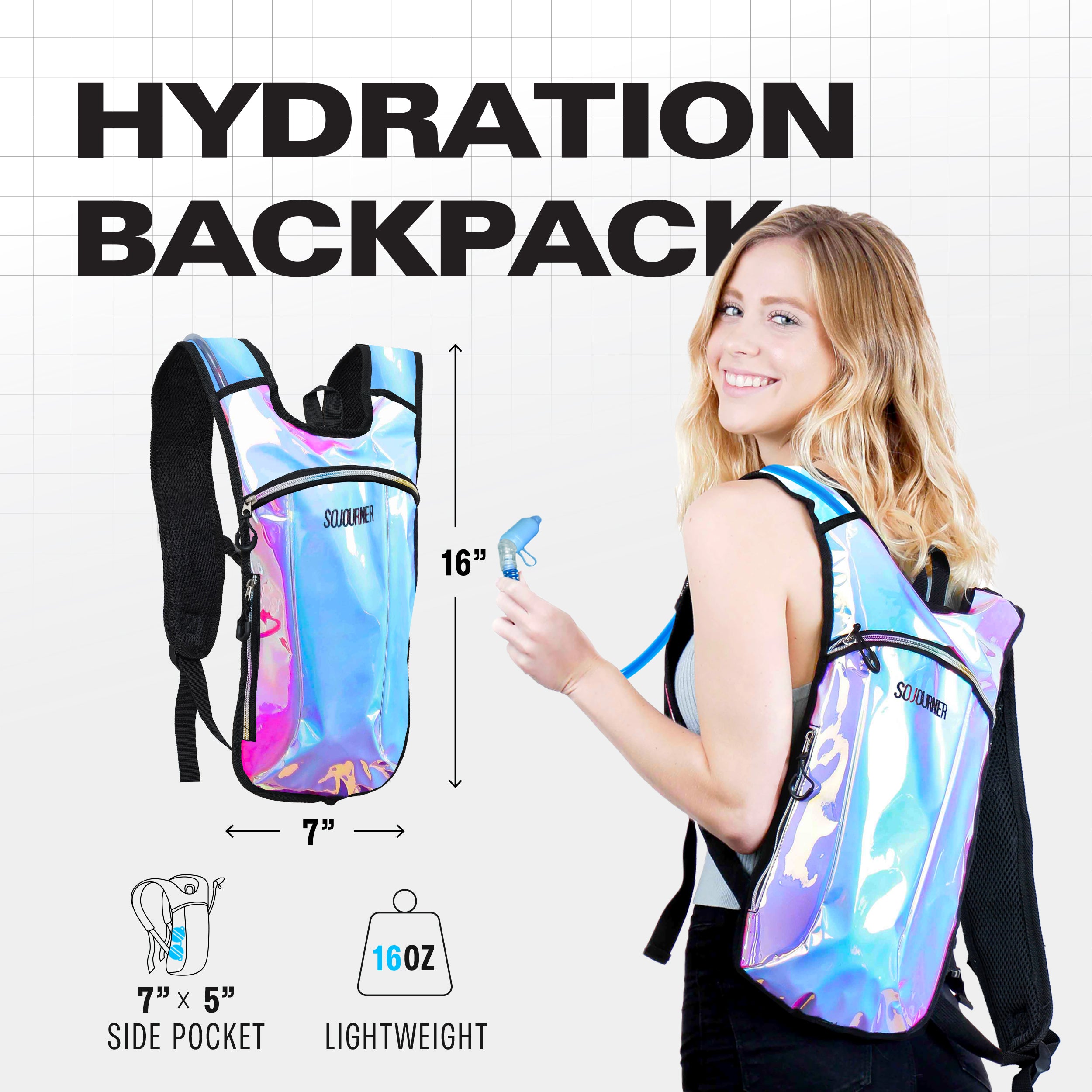 Hydration Pack Backpack (Small) - SoJourner Bags