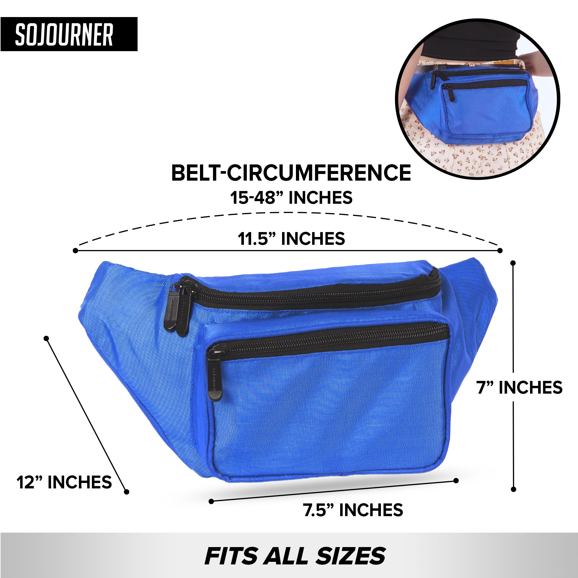 Fanny Pack (Solids) - SoJourner Bags