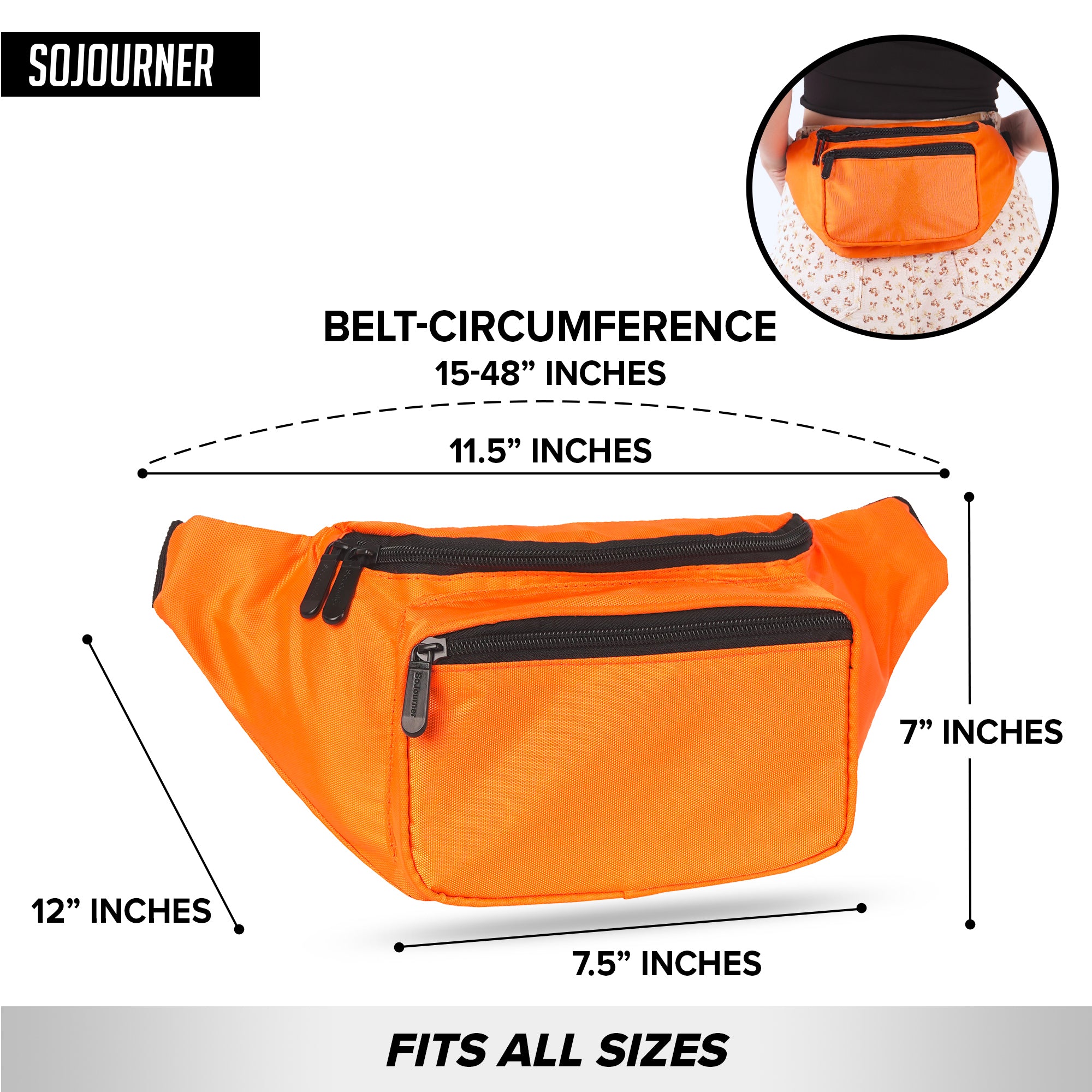 Fanny Pack (Solids) - SoJourner Bags