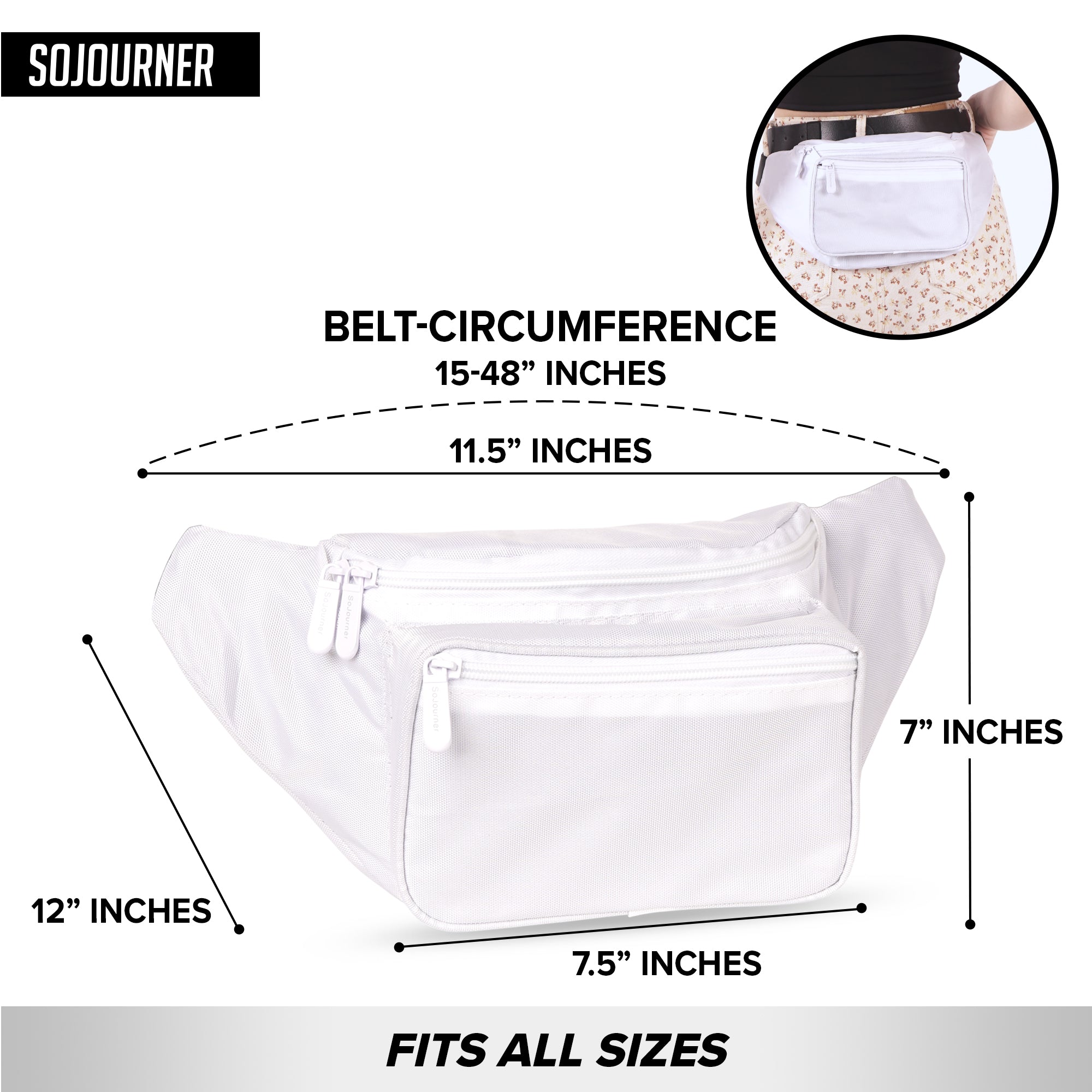 Fanny Pack (Solids) - SoJourner Bags