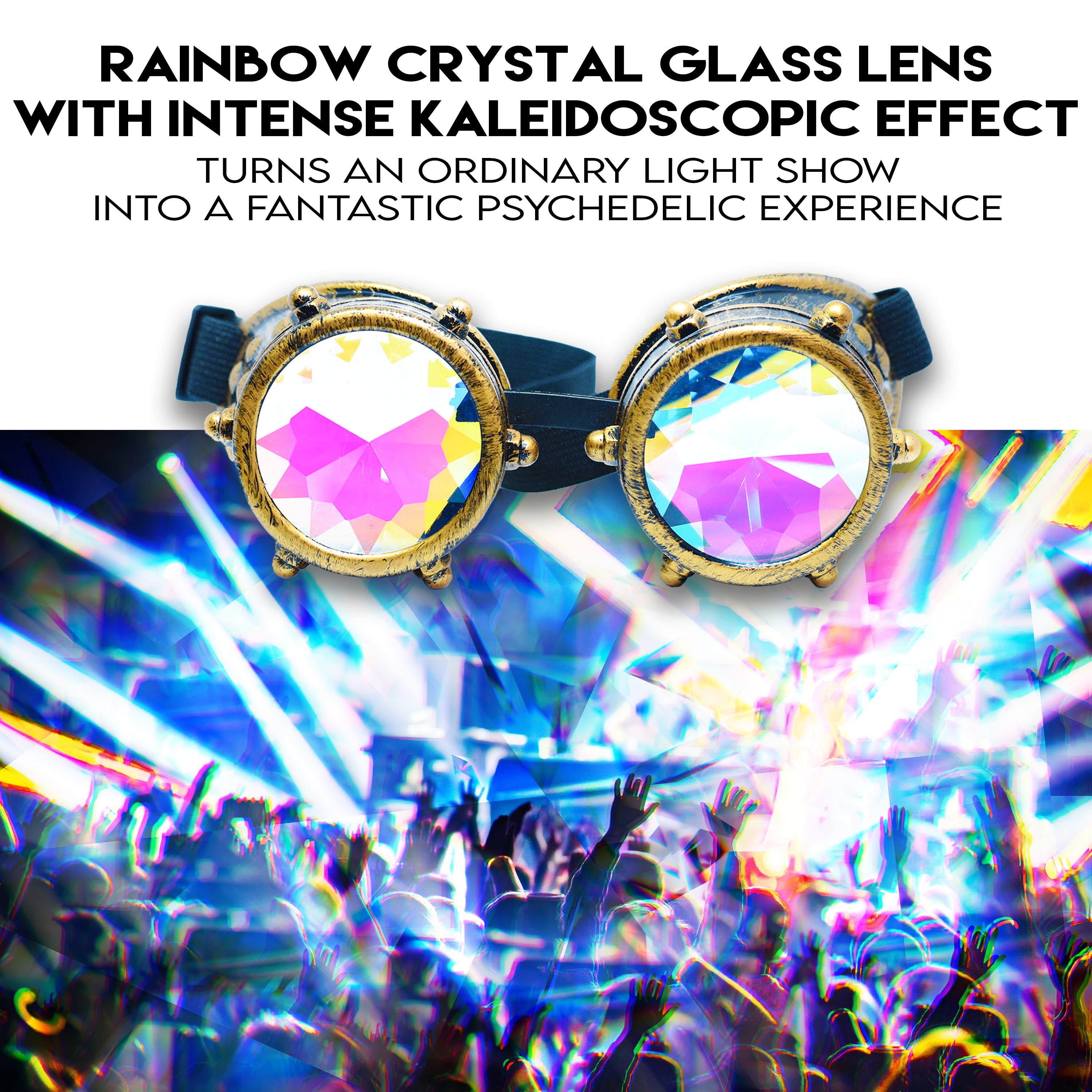 Steampunk Goggles and Kaleidoscope Glasses - SoJourner Bags