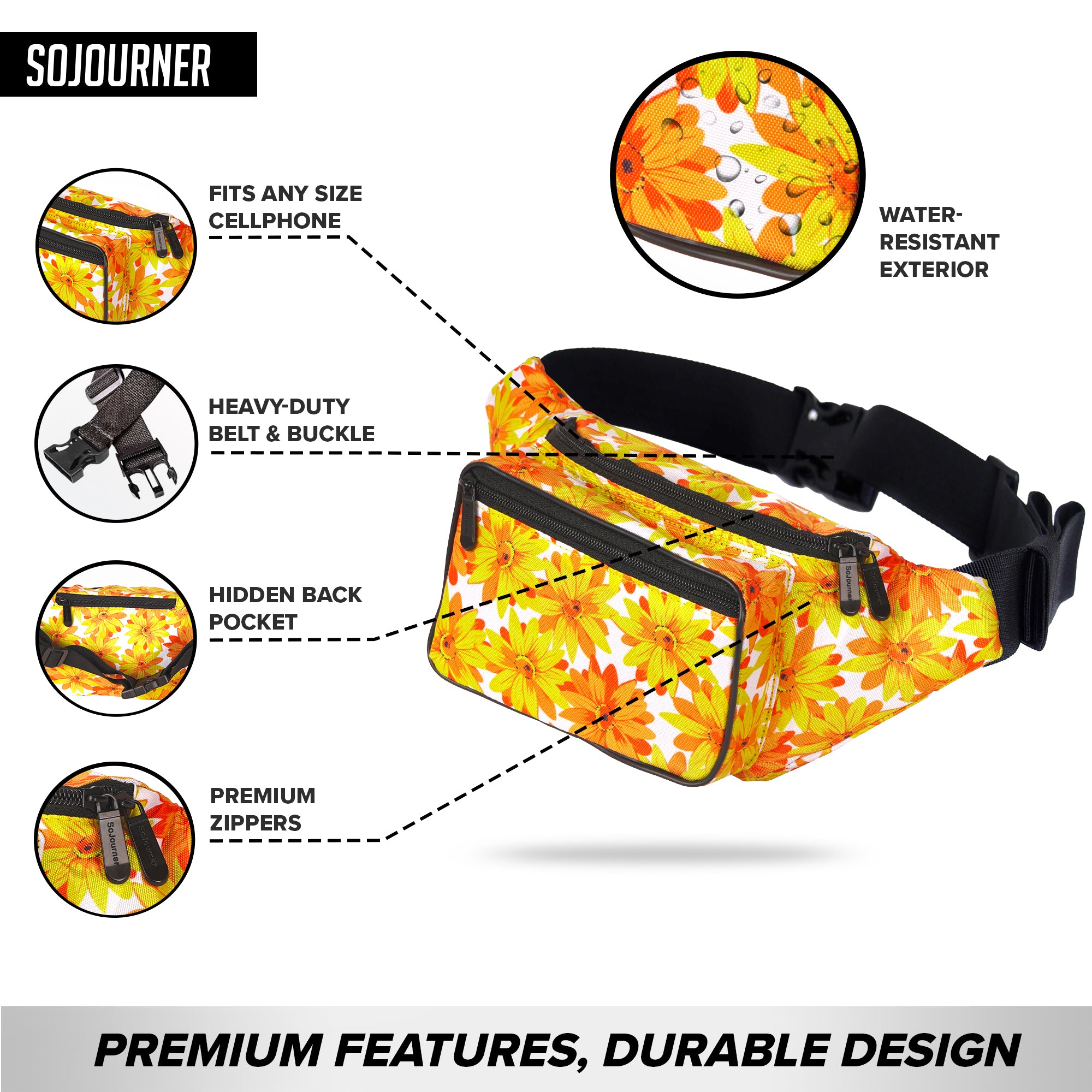 Fanny Pack (Solids) - SoJourner Bags