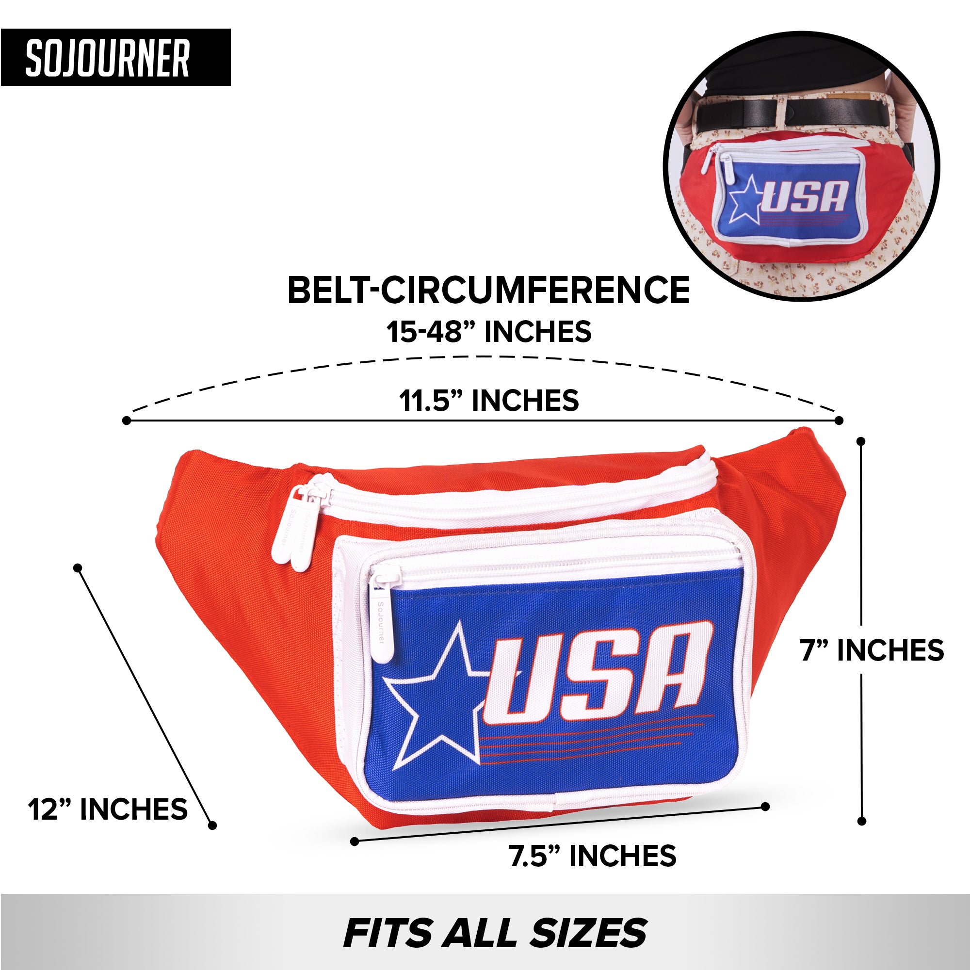 Fanny Pack (Solids) - SoJourner Bags