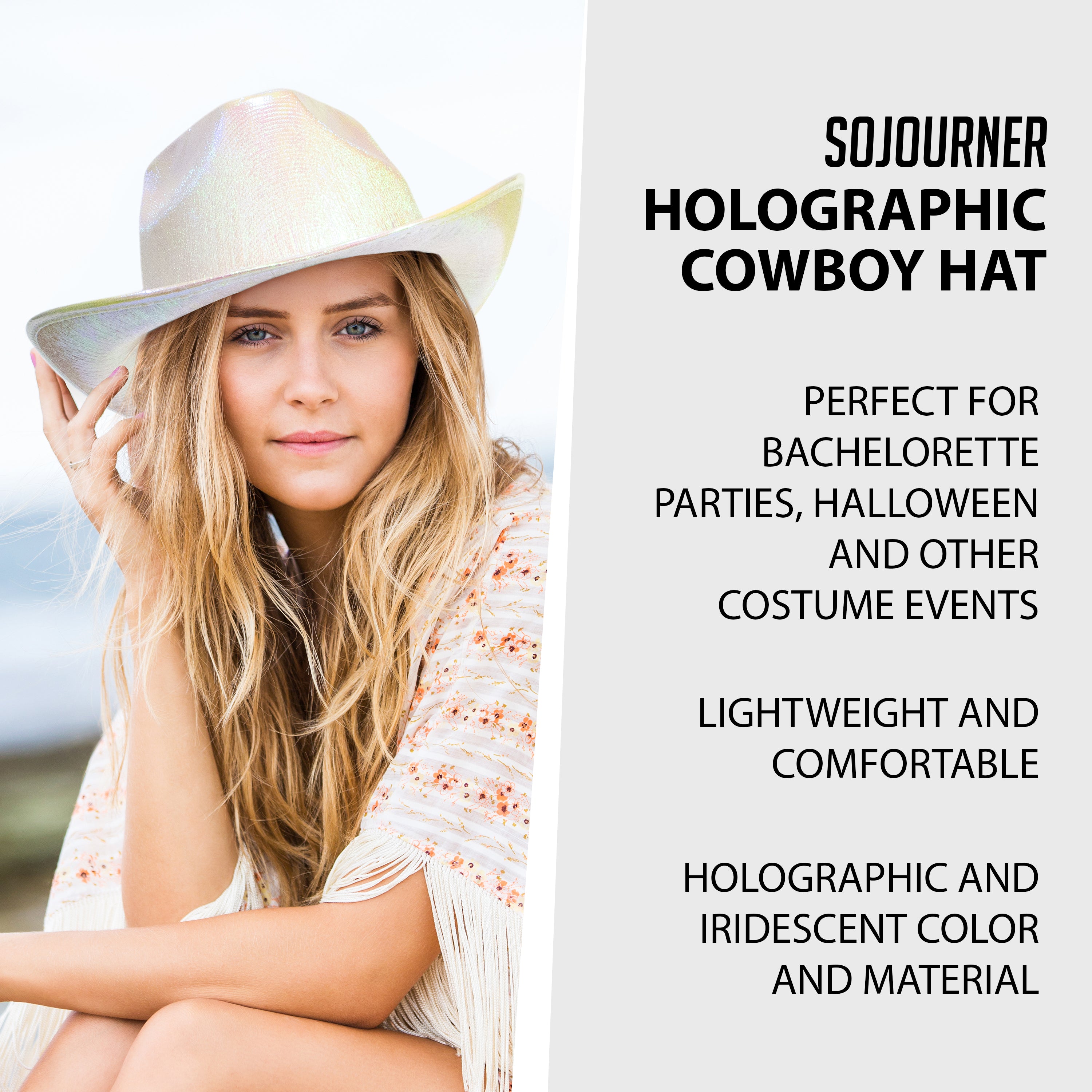 Rave Space Cowboy Hat - SoJourner Bags