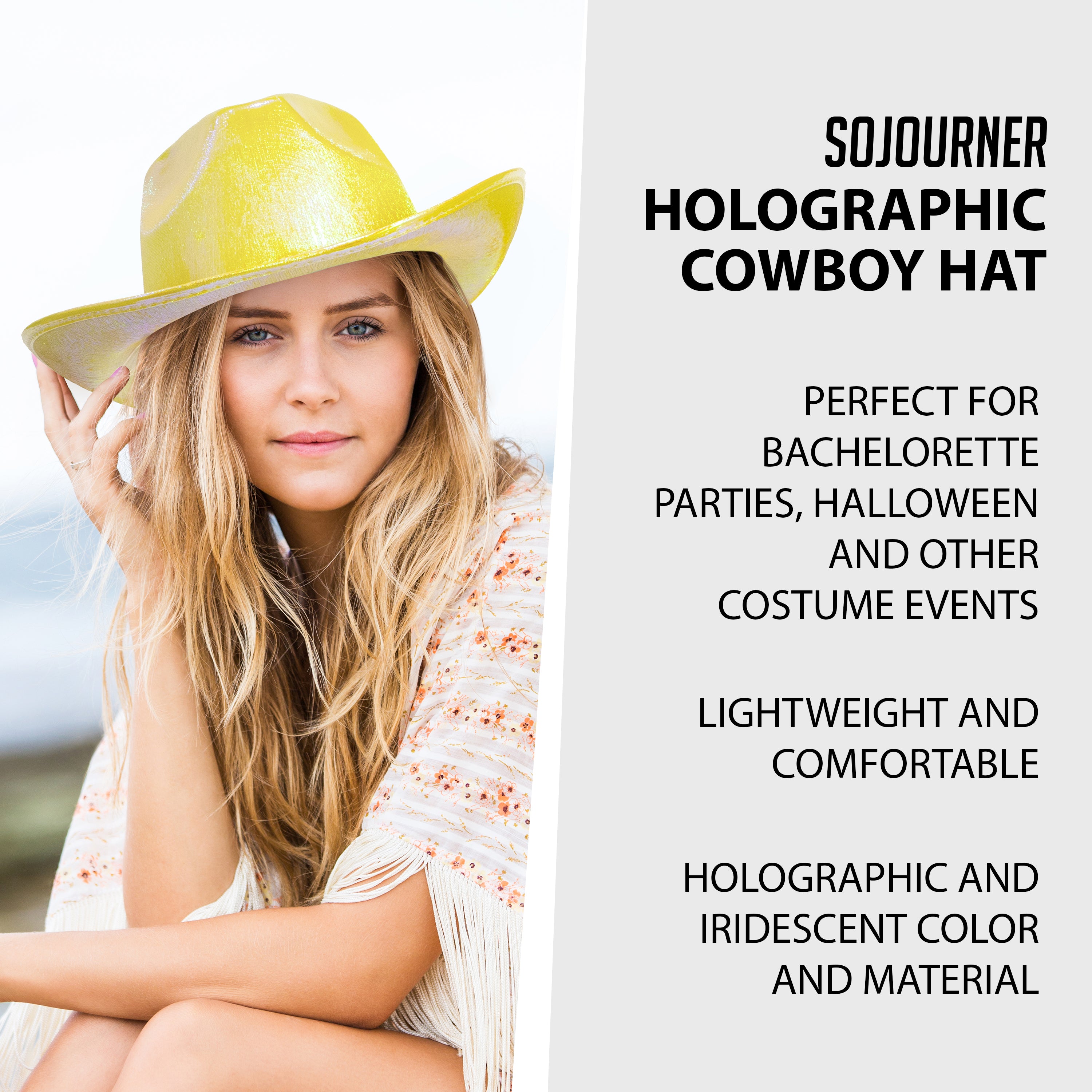 Rave Space Cowboy Hat - SoJourner Bags