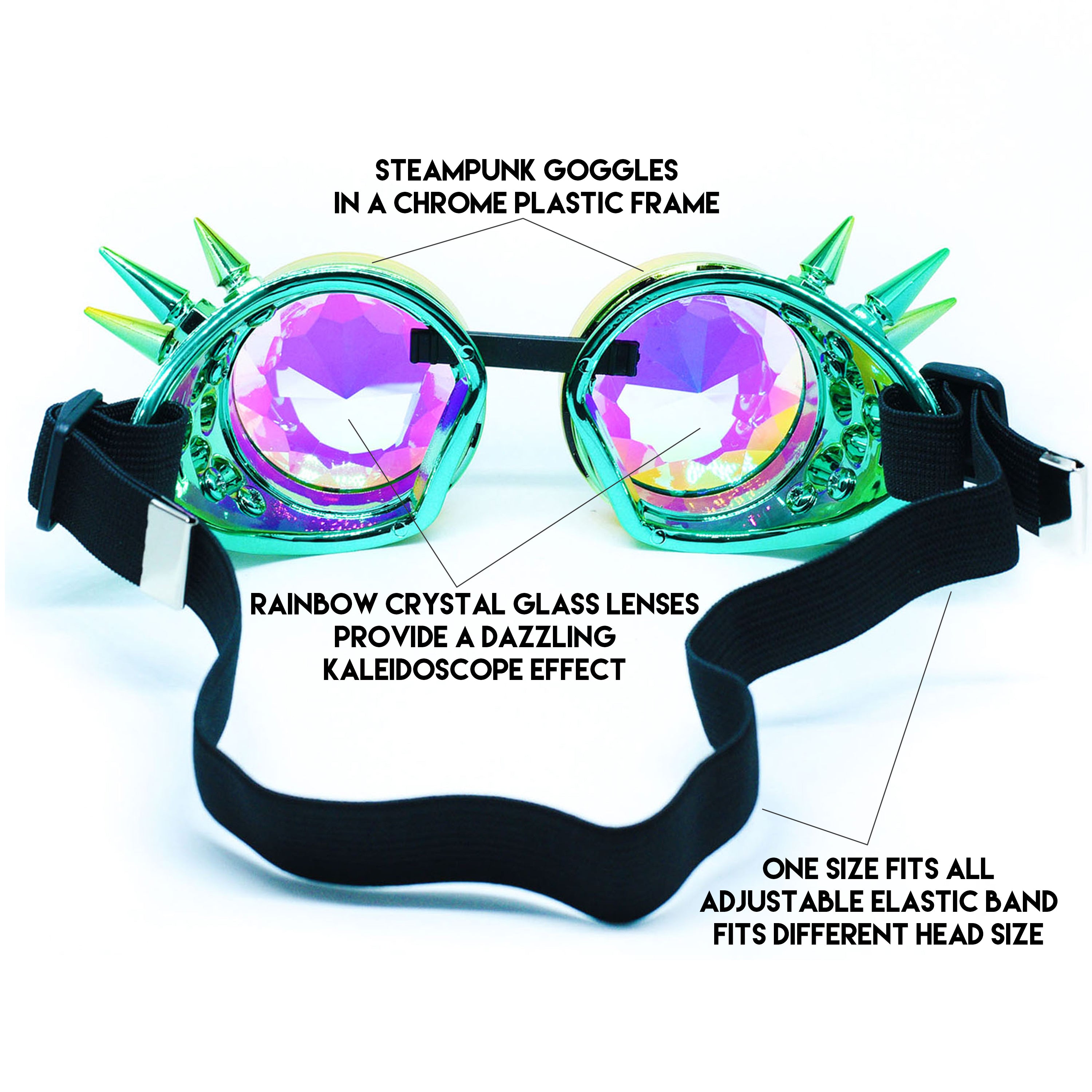 Steampunk Goggles and Kaleidoscope Glasses - SoJourner Bags