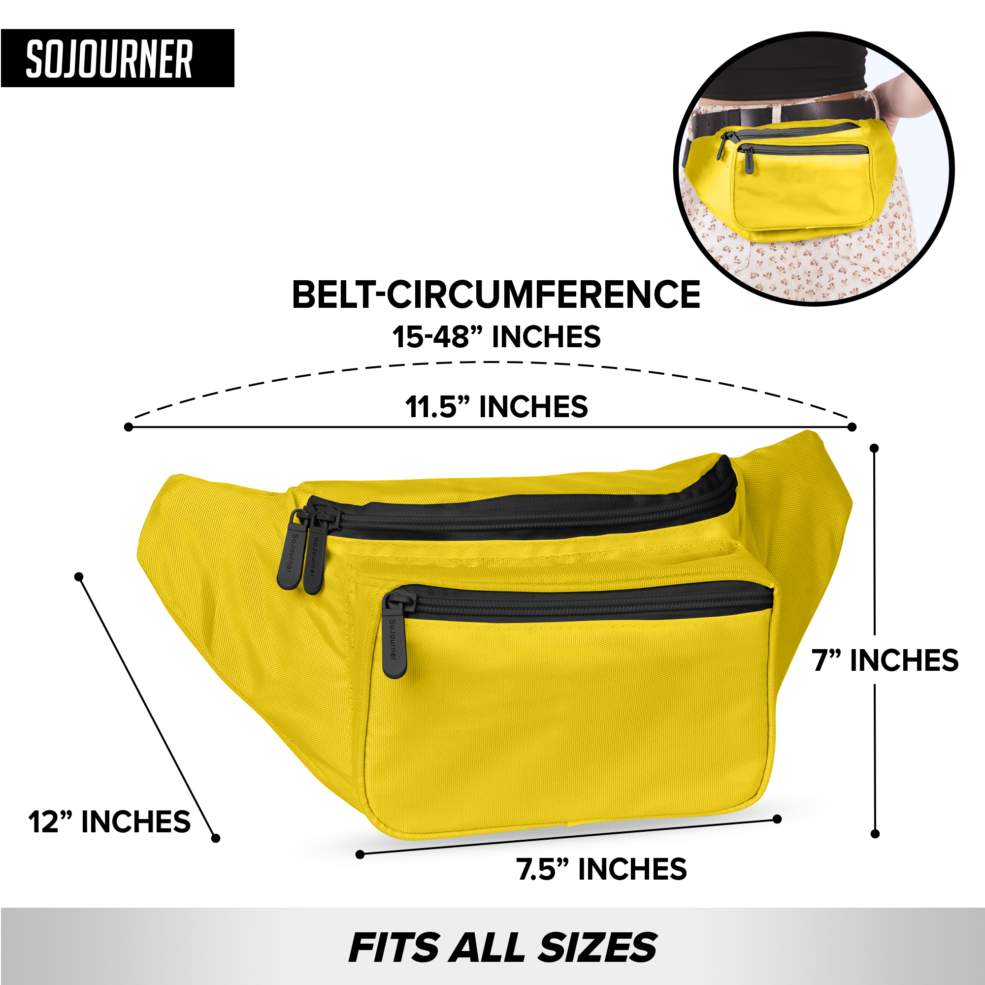 Fanny Pack (Solids) - SoJourner Bags
